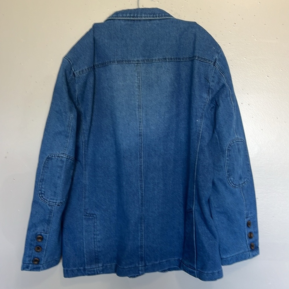 2X denim jacket